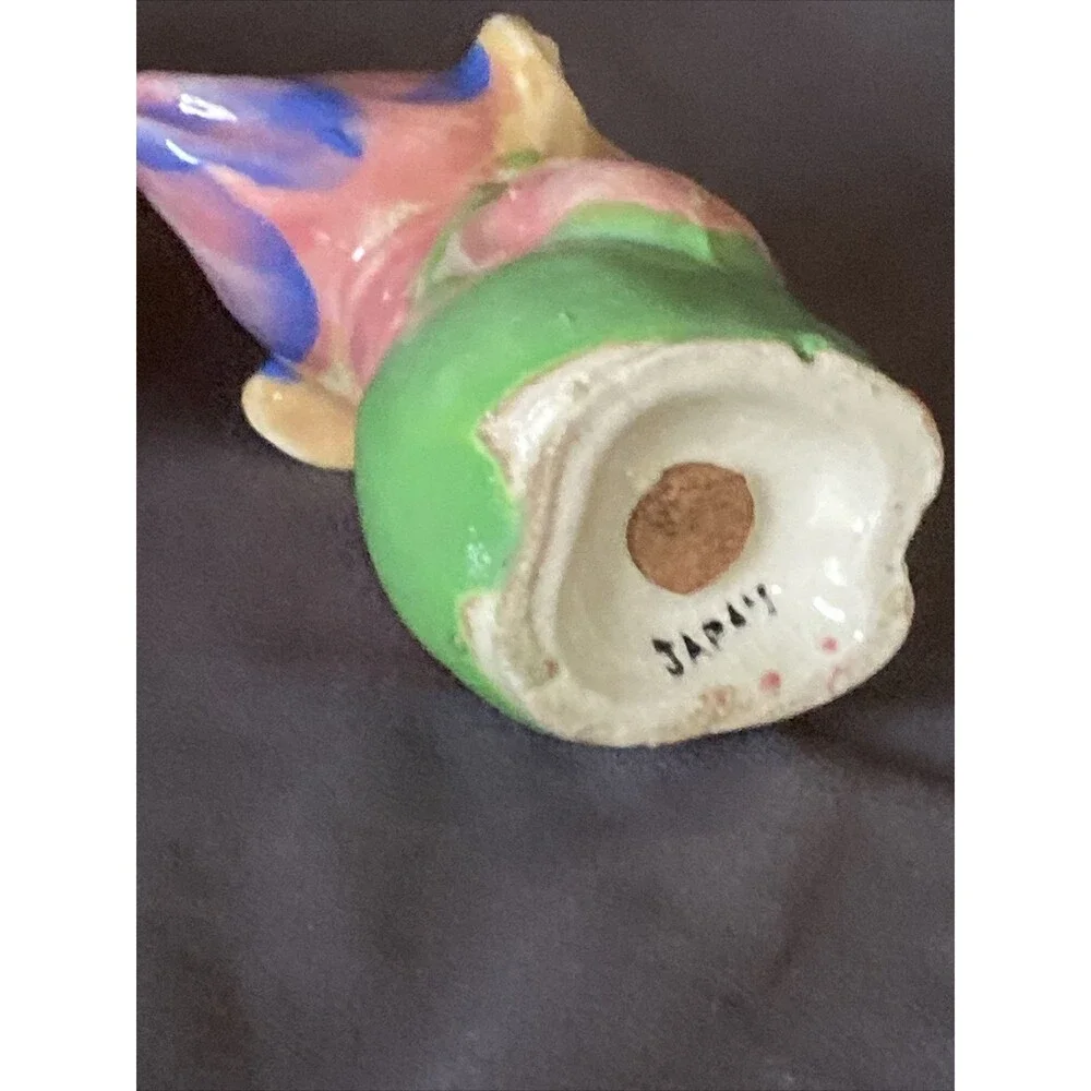 Elf Pixie Vintage Salt & Pepper Shaker Set Kneeling Japan